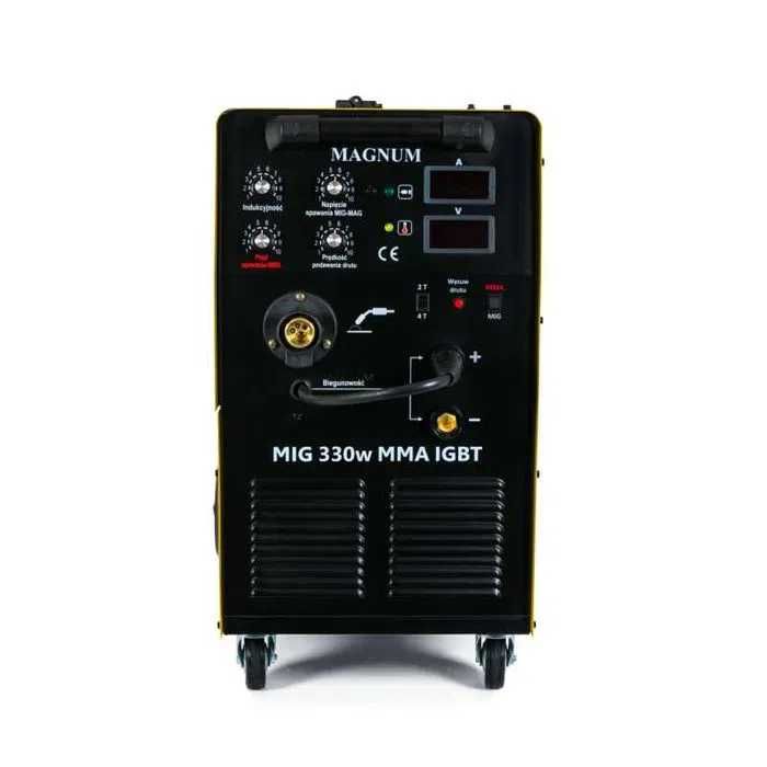 SPAWARKA MAGNUM MIG 330W MMA IGBT Zestaw -Najtaniej -Negocjuj