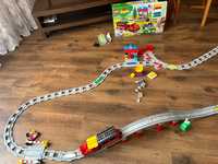 LEGO 10874 DUPLO Pociąg parowy / ciuchcia oraz  10872 i 10882 tory