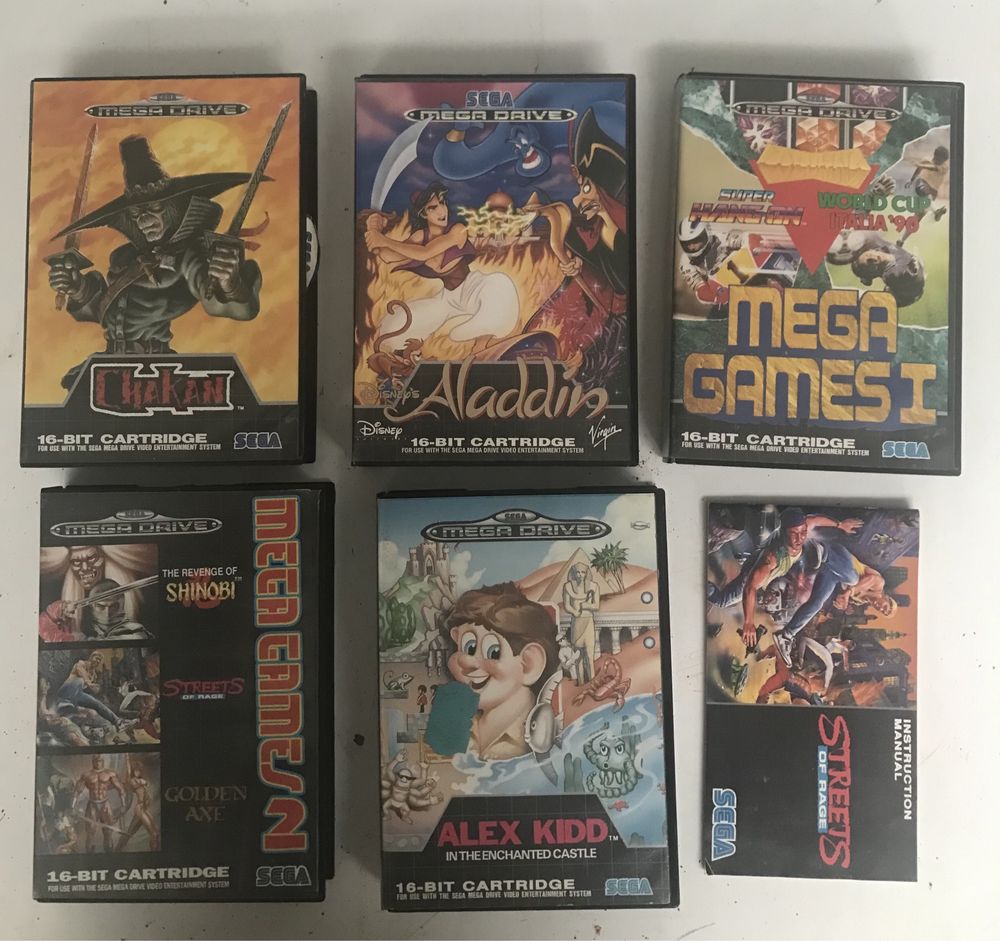 Mega Drive jogos