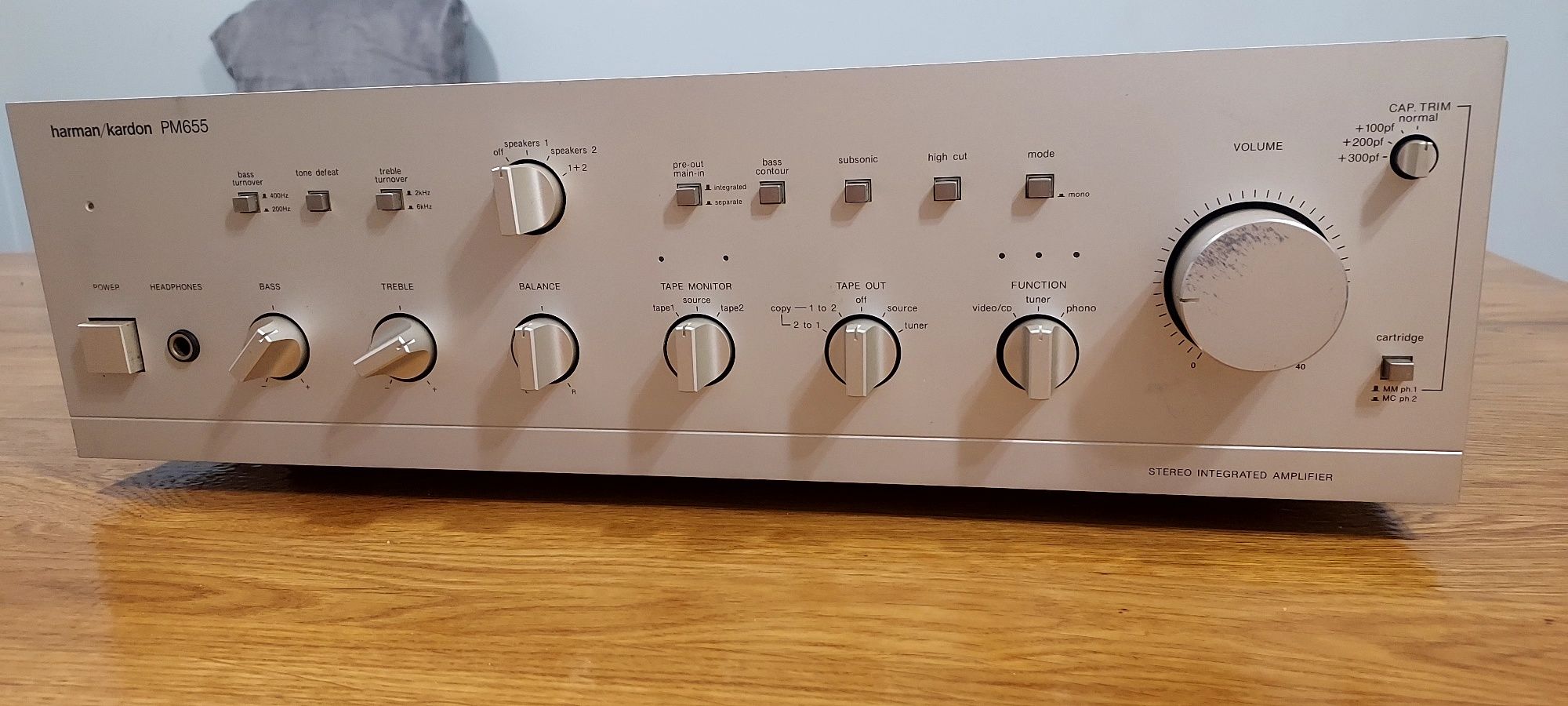 Solidny wzmacniacz Stereo Harman/Kardon PM-655