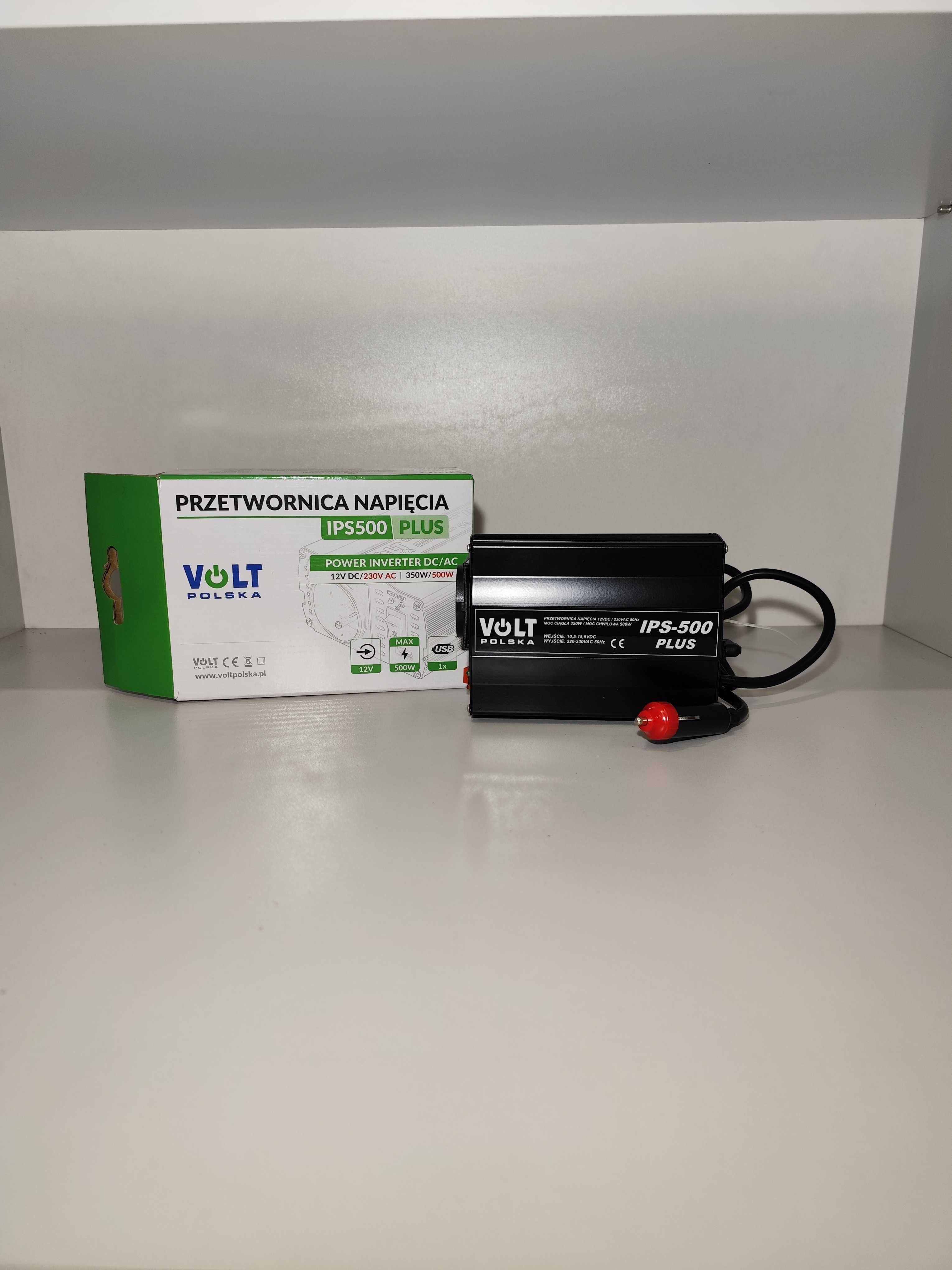 Przetwornica 12>230V VOLT IPS-500PLUS12 500/350W +5V(USB)