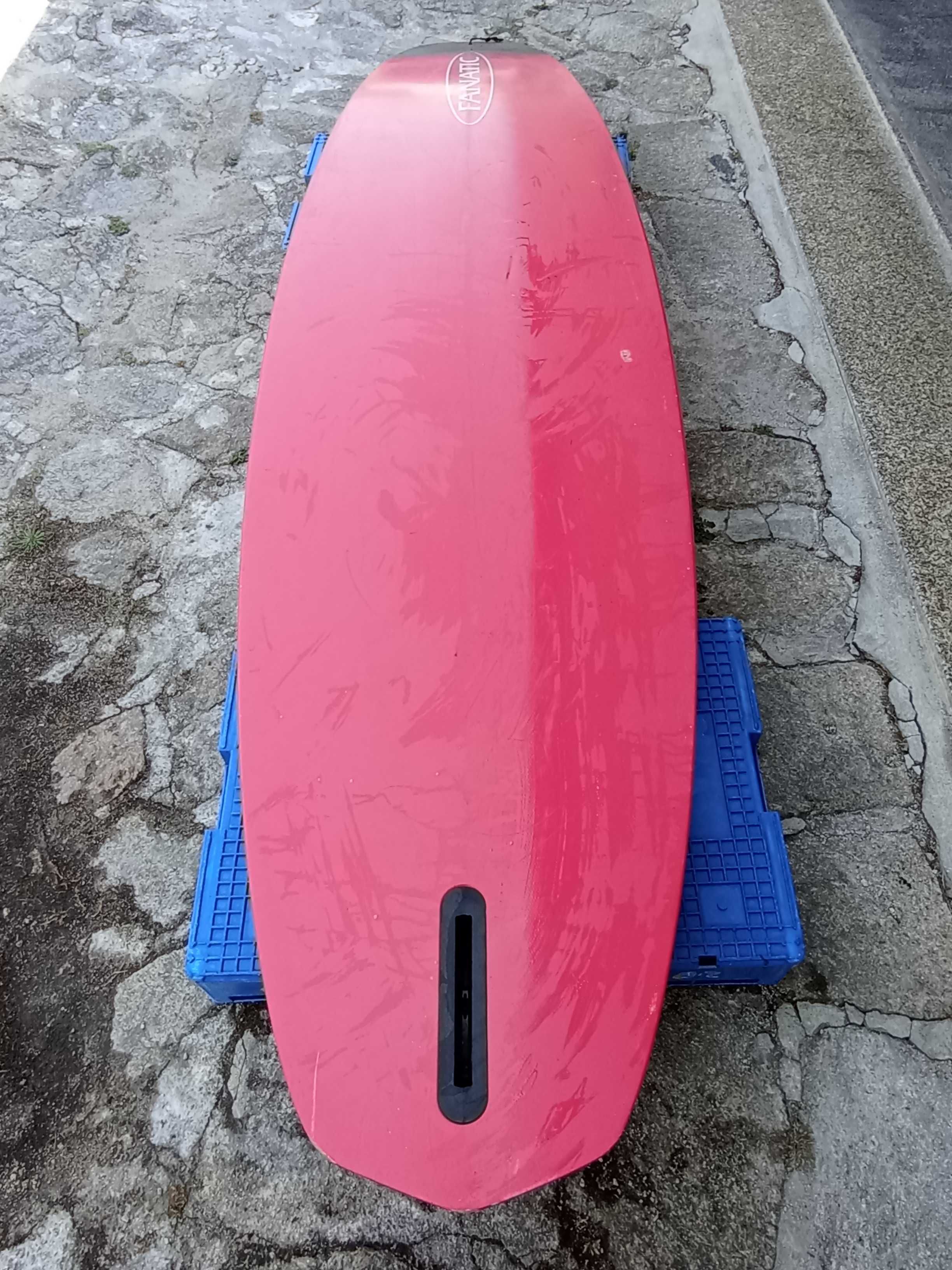 Kit completo windsurf com Prancha Fanatic Bee 144 L