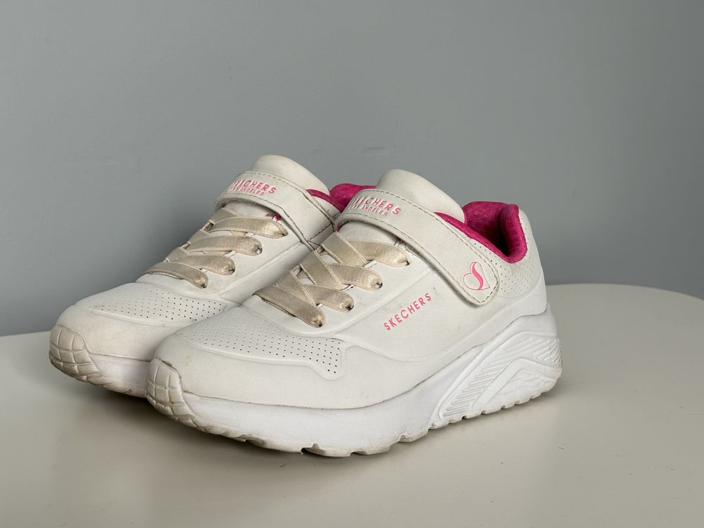 Sneakersy Skechers Uno Lite 310451L/WHP Biały