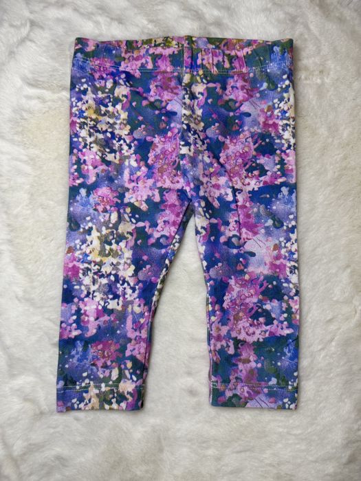 Kolorowe leginsy dla dziewczynki leginsy coccodrillo dla niemowlaka