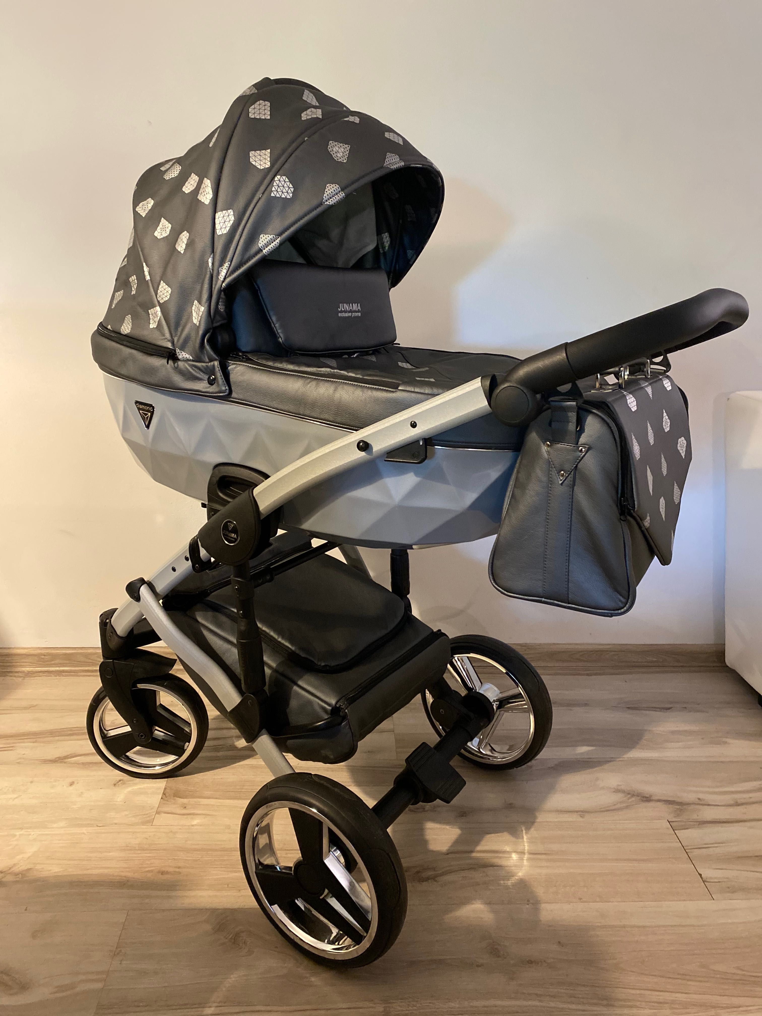 Sprzedam wózek Junama Exclusive Prams Glow 04 / Zestaw 2w1