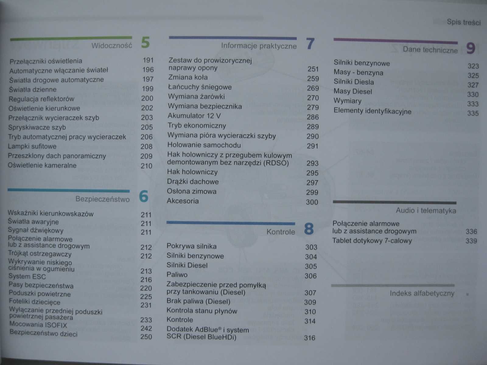 CITROEN C4 Picasso II 13- 18 książka obsługi PL kolorowa oryginał 2015