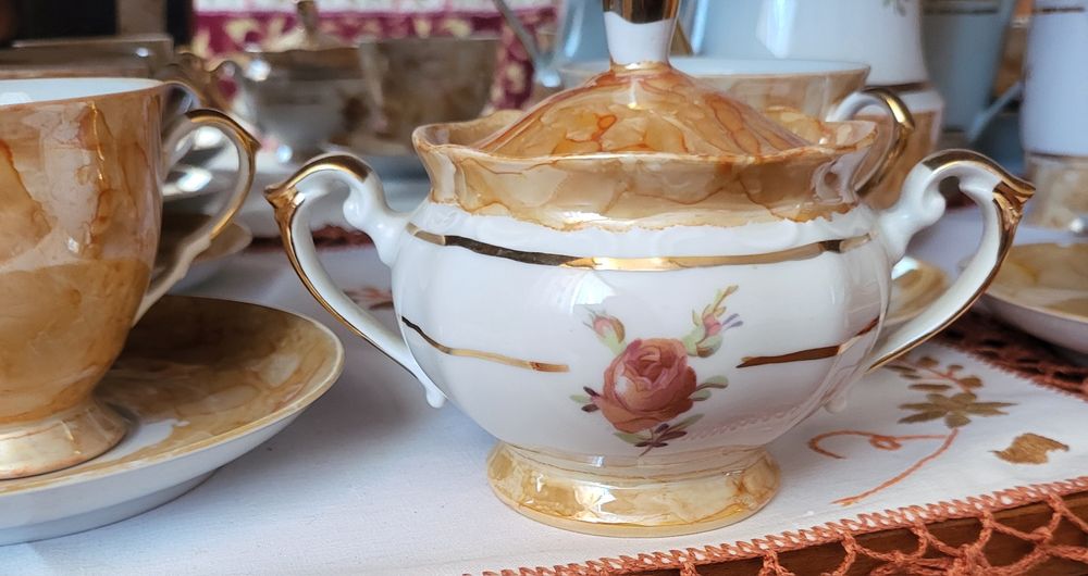 Zestaw kawowy antyki