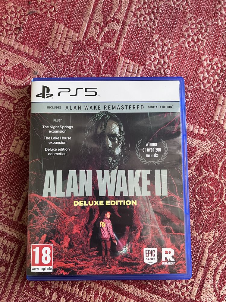 Alan Wake 2 deluxe edition ps5