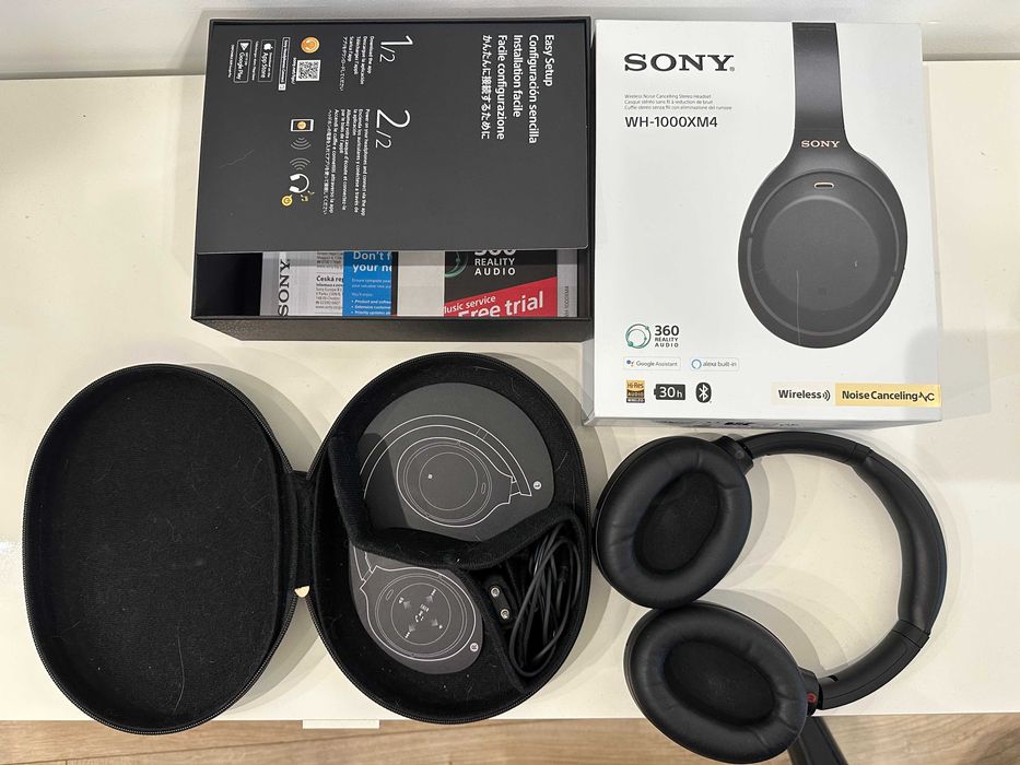 Sony WH-1000XM4 w bardzo dobrym stanie