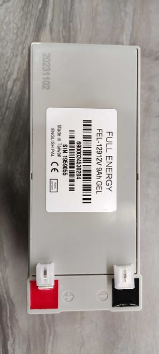Батарея акумулятор GEL Full Energy FEL-129 12 В / 9Ah