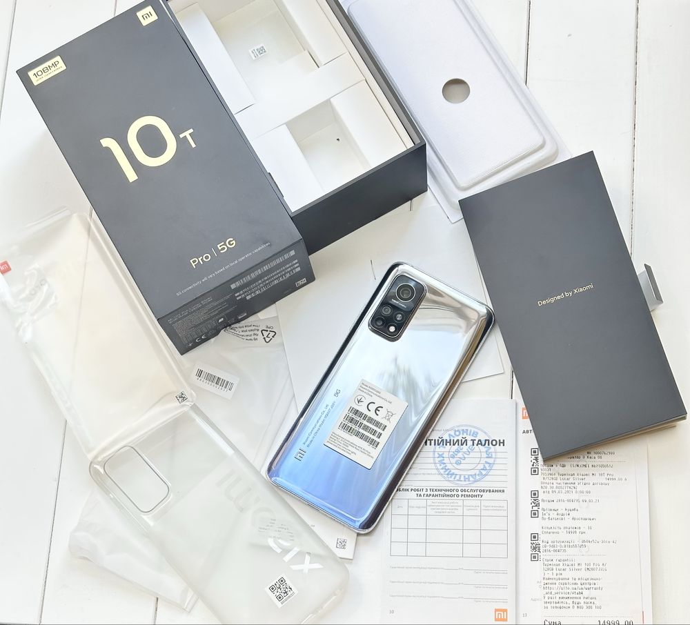 8+3/128Gb Xiaomi Mi 10T PRO Флагман! Чек! Відмінний стан!  Гарантія!