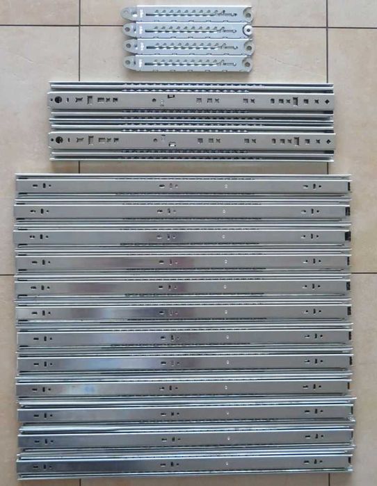 Prowadnice teleskopowe