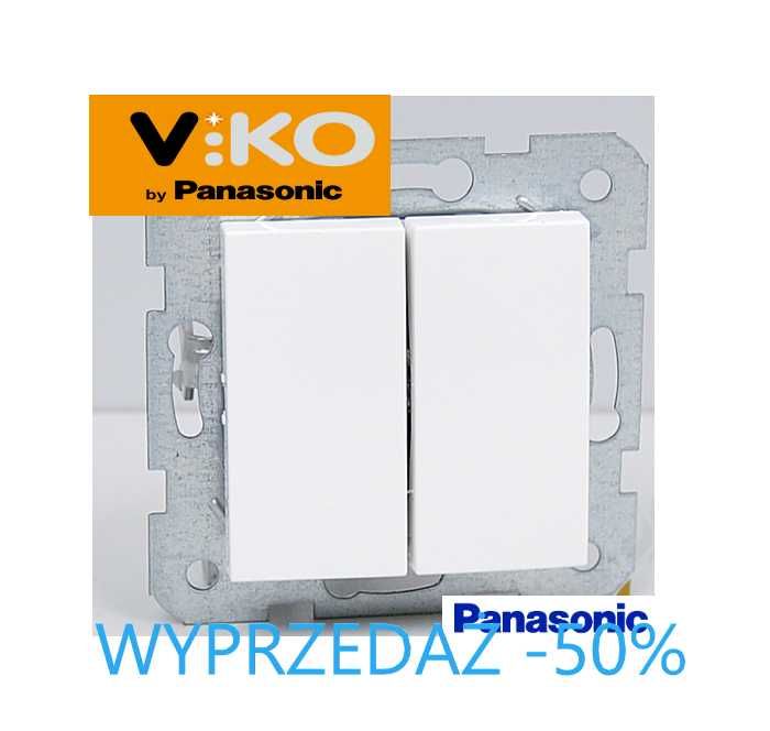 Panasonic VIKO Karre Łącznik podwójny biały – 90.96.36-02