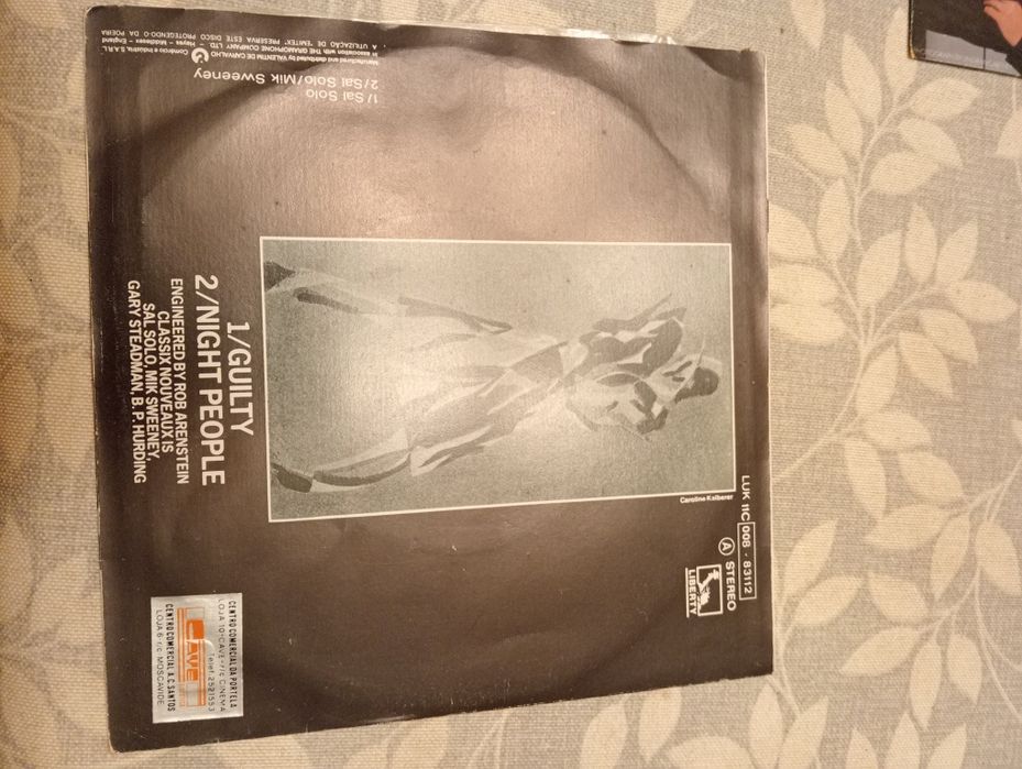 Vinil 7 'pol Classix Nouveaux c/ Guilty & Night People