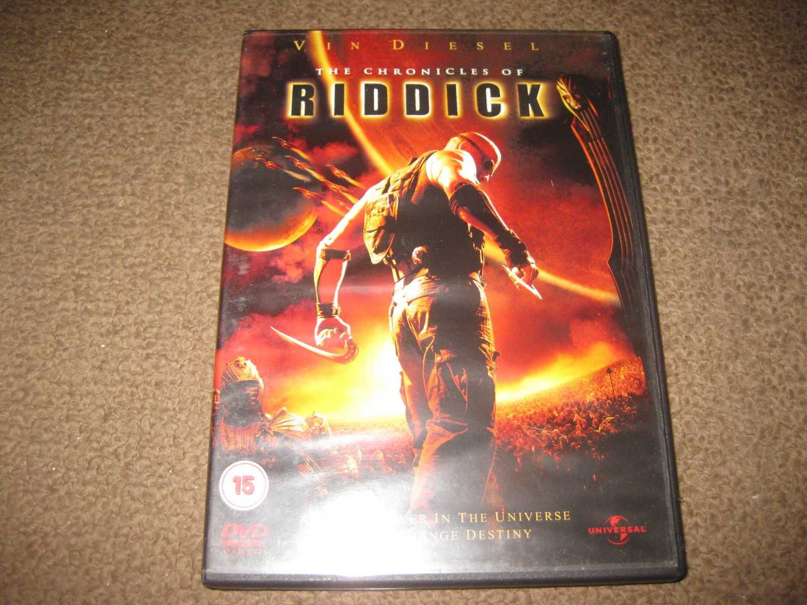 DVD "As Crónicas de Riddick" com Vin Diesel