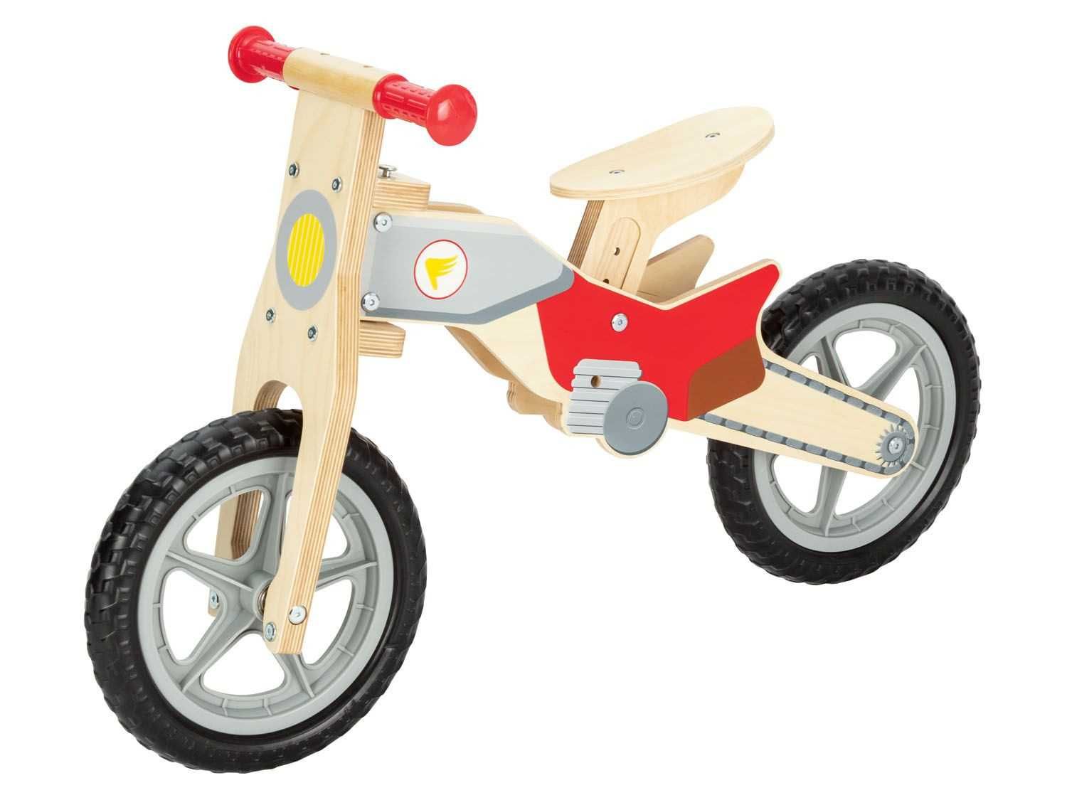 Rowerek biegowy Rower drewniany Motocykl Motor