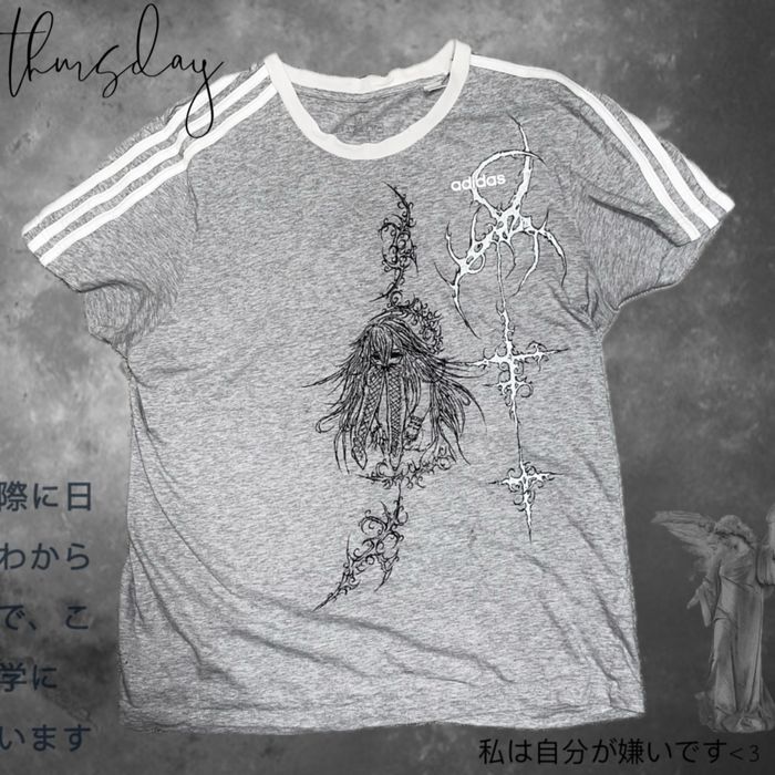 футболка адидас кастом киберсигилизм