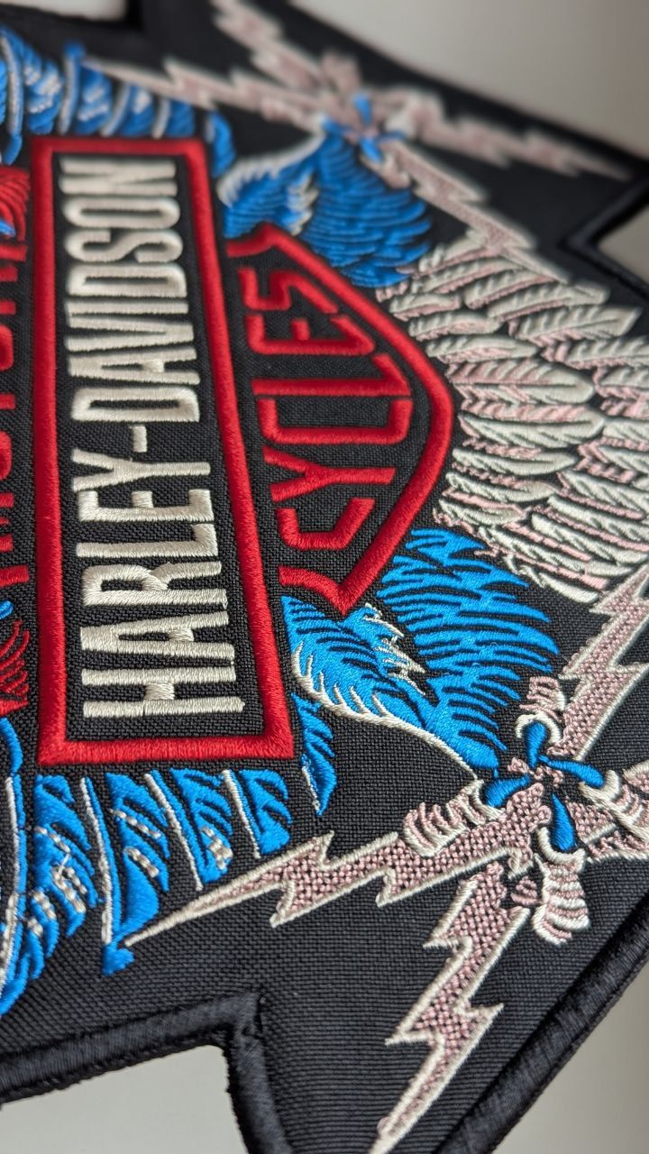 Патч HARLEY DAVIDSON  Шеврон Нашивка байк