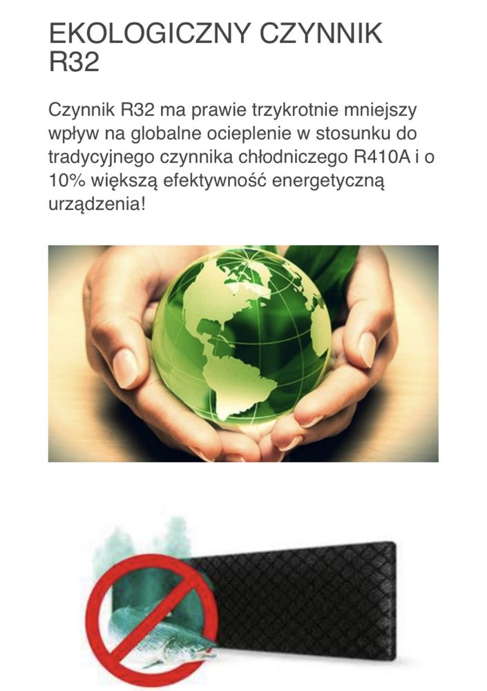 Klimatyzacja Rotenso Ukura 3,5kw z montażem