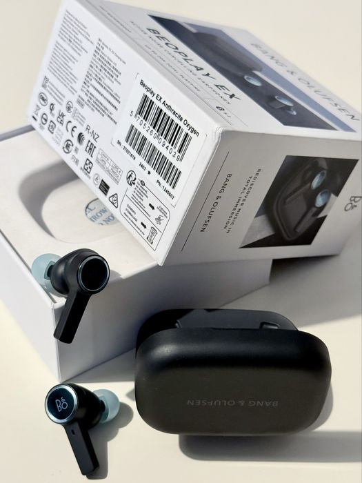 Słuchawki Bang & Olufsen Beoplay EX – Anthracite Oxygen – Stan idealny