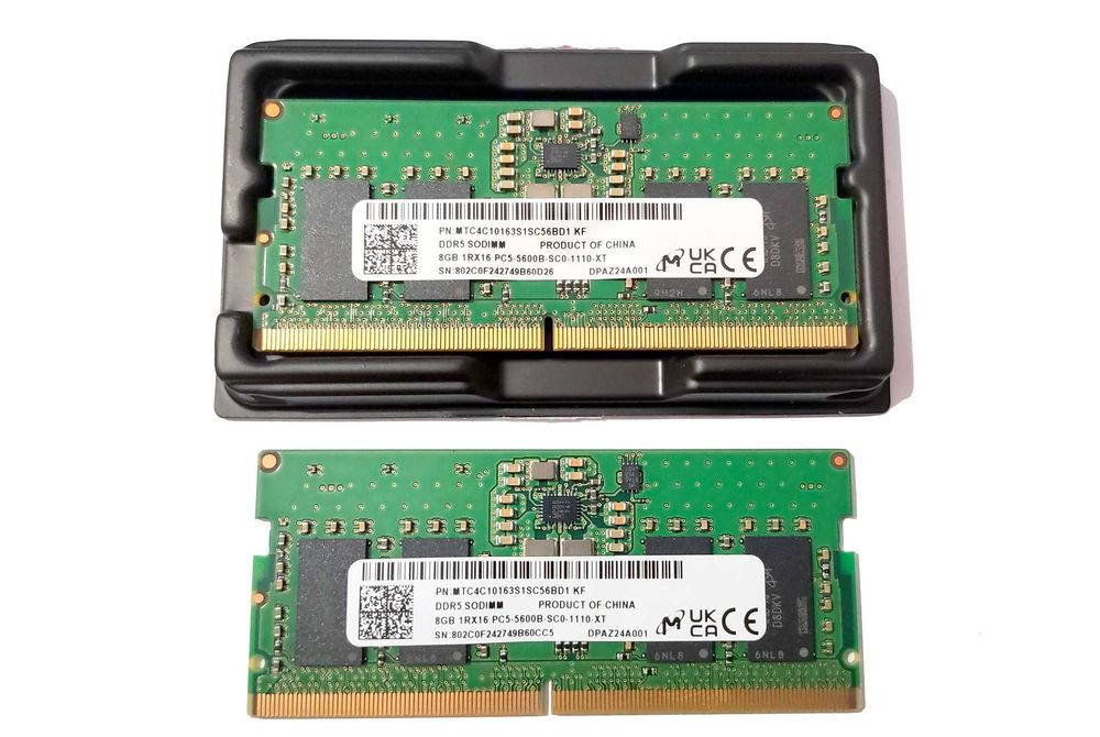 Pamięć RAM 16GB [2x8GB} 5600MHZ CL46 DDR5 SODIMM good