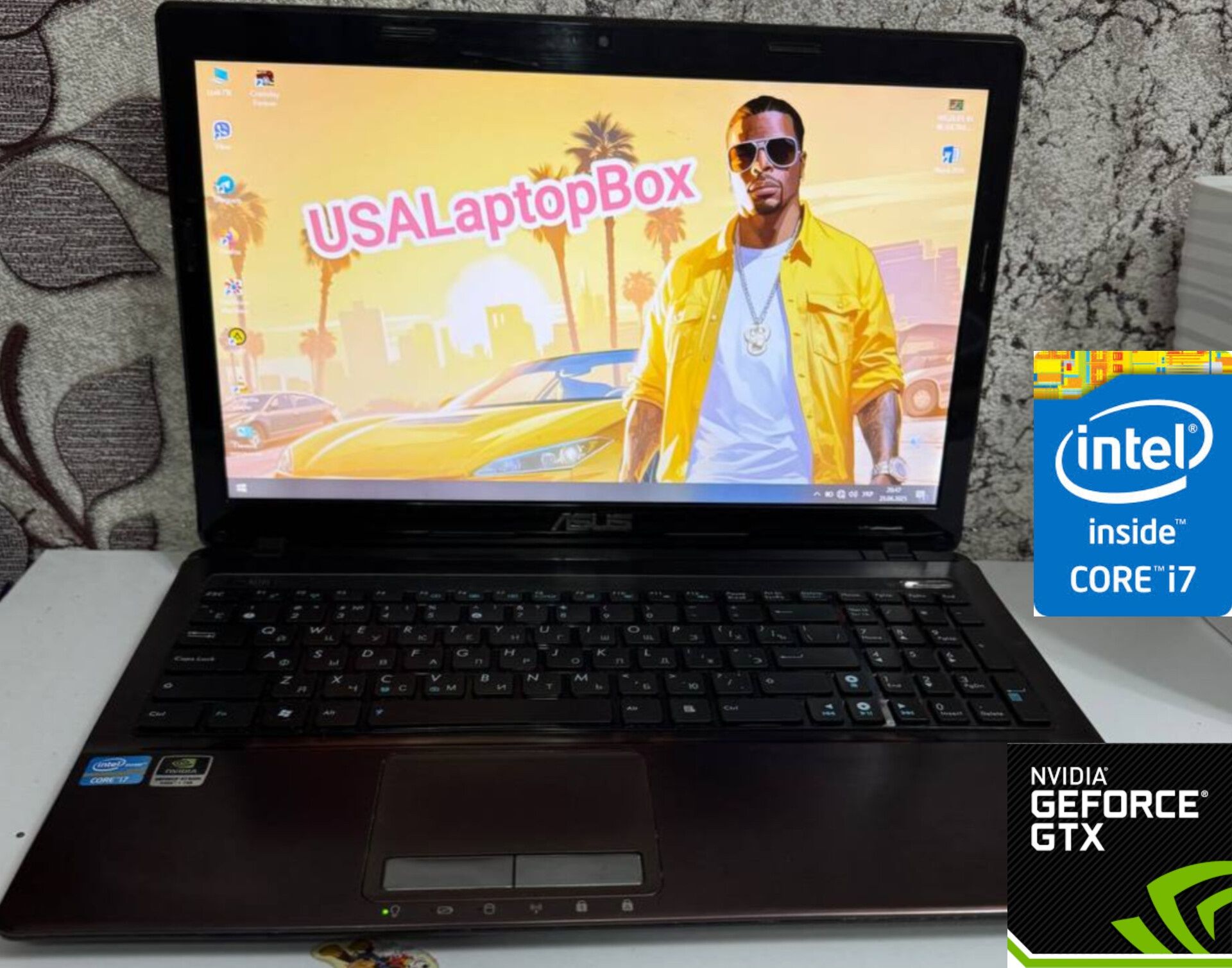 ‼️Ігровий Asus 15.6FHD/IPS/Core i7/8ядер/GTX540 2GB/16Gb Ram/SSD 256GB