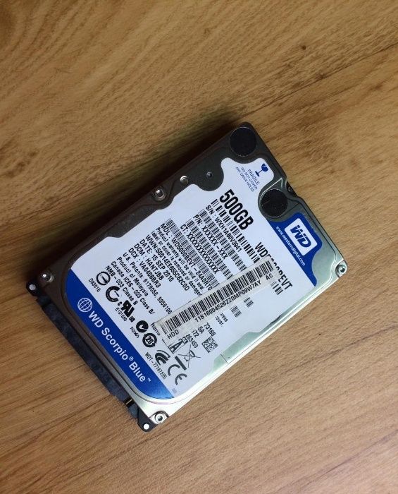 Жесткий диск (HDD) 2.5" WD Scorpio Blue - 500Gb - для Ноутбука !