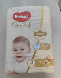 Підгузки_памперси_Huggies Elite Soft_3_5-9кг., 72 шт.