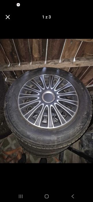 Felgi 17 z oponami zimowymi okazja 5x112