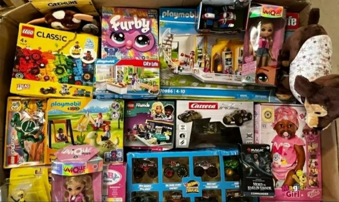 Zestaw Zabawek Karton Mix Box Kat A NOWE LEGO Hot Wheels Harry Potter