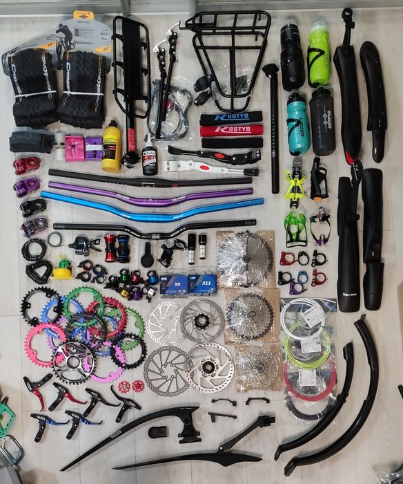 Крылья (брызговики) цепь замок кассета