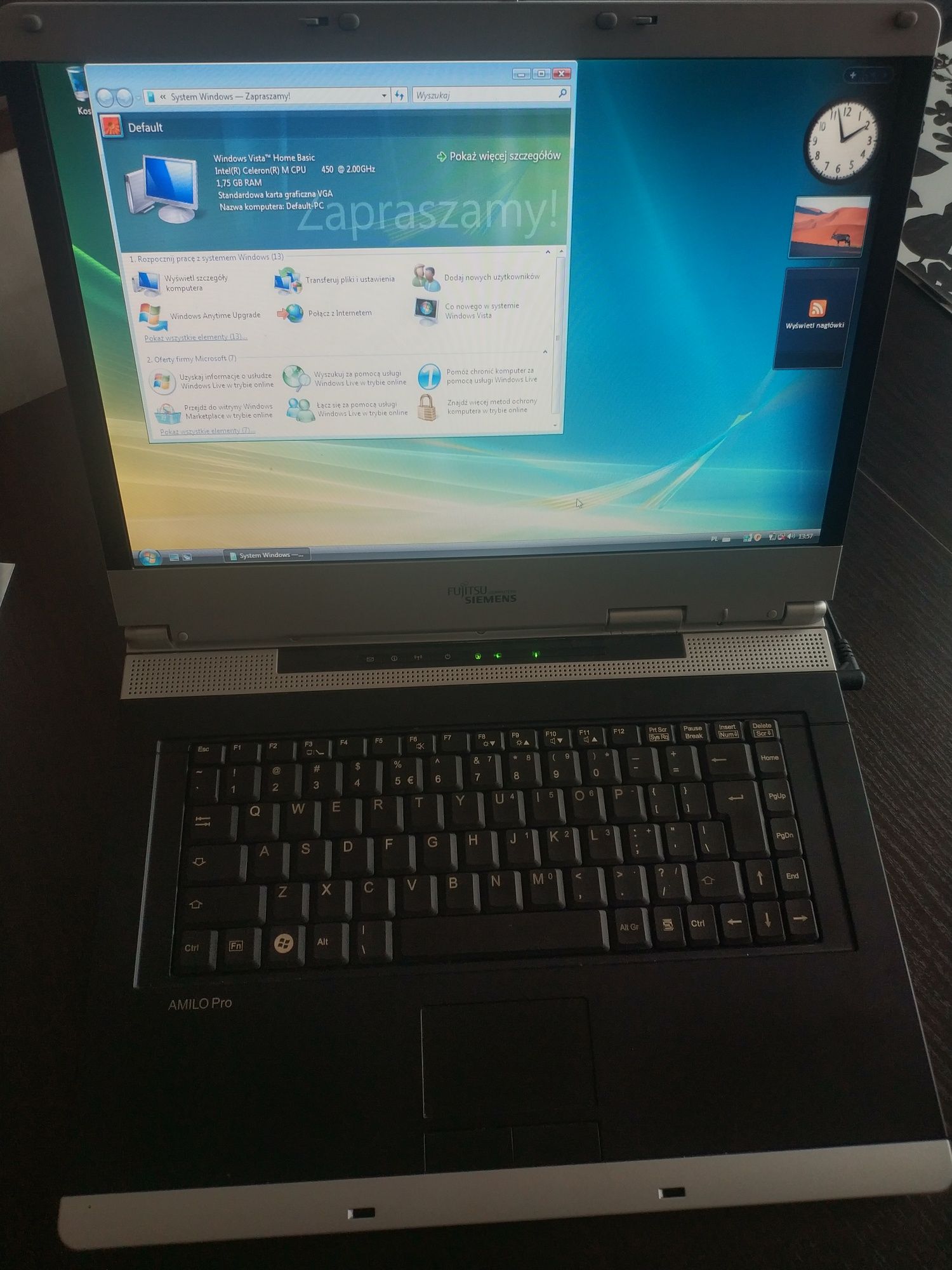 Laptop Fujitsu Siemens Amilo Pro V3515