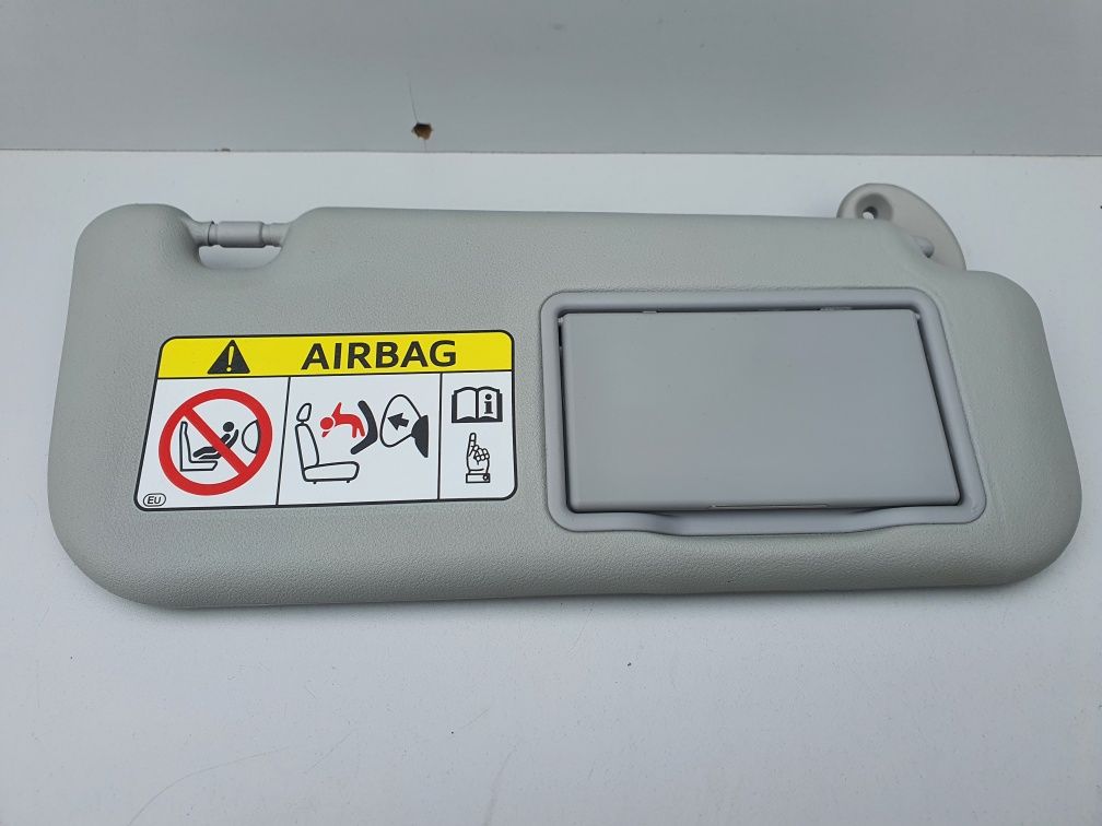 TOYOTA AURIS II daszek osłona słonecznik prawy EU 13-18