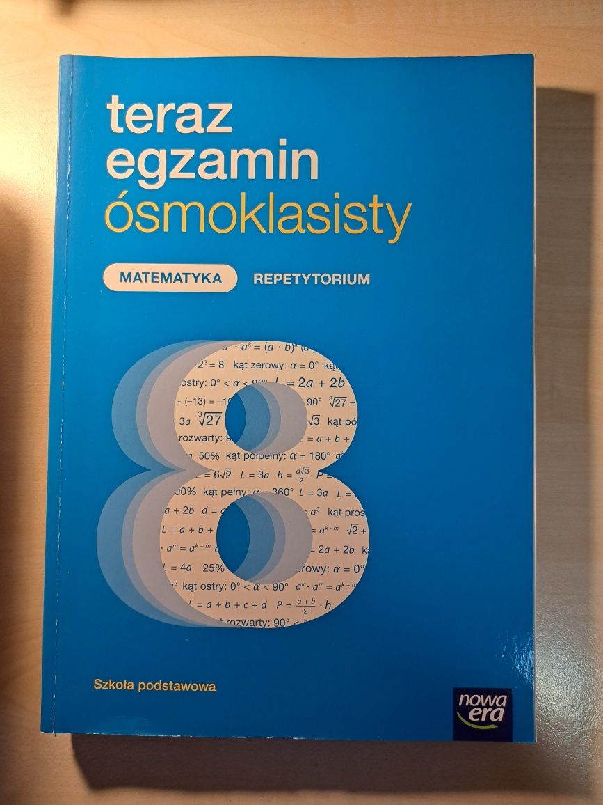 Teraz egzamin ósmoklasisty - Matematyka repetytorium