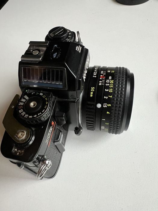Топовий Ricoh XR-S (Solar) + Rikenon 50mm 1:2 в чудовому стані