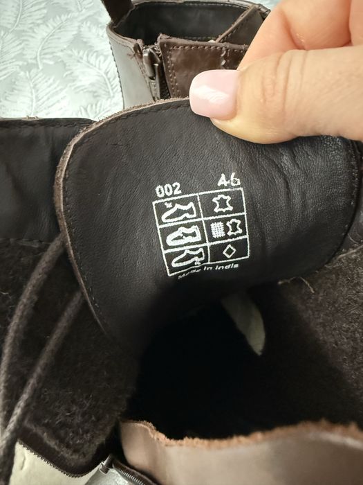 Черевики італійського виробника Vera Pelle
