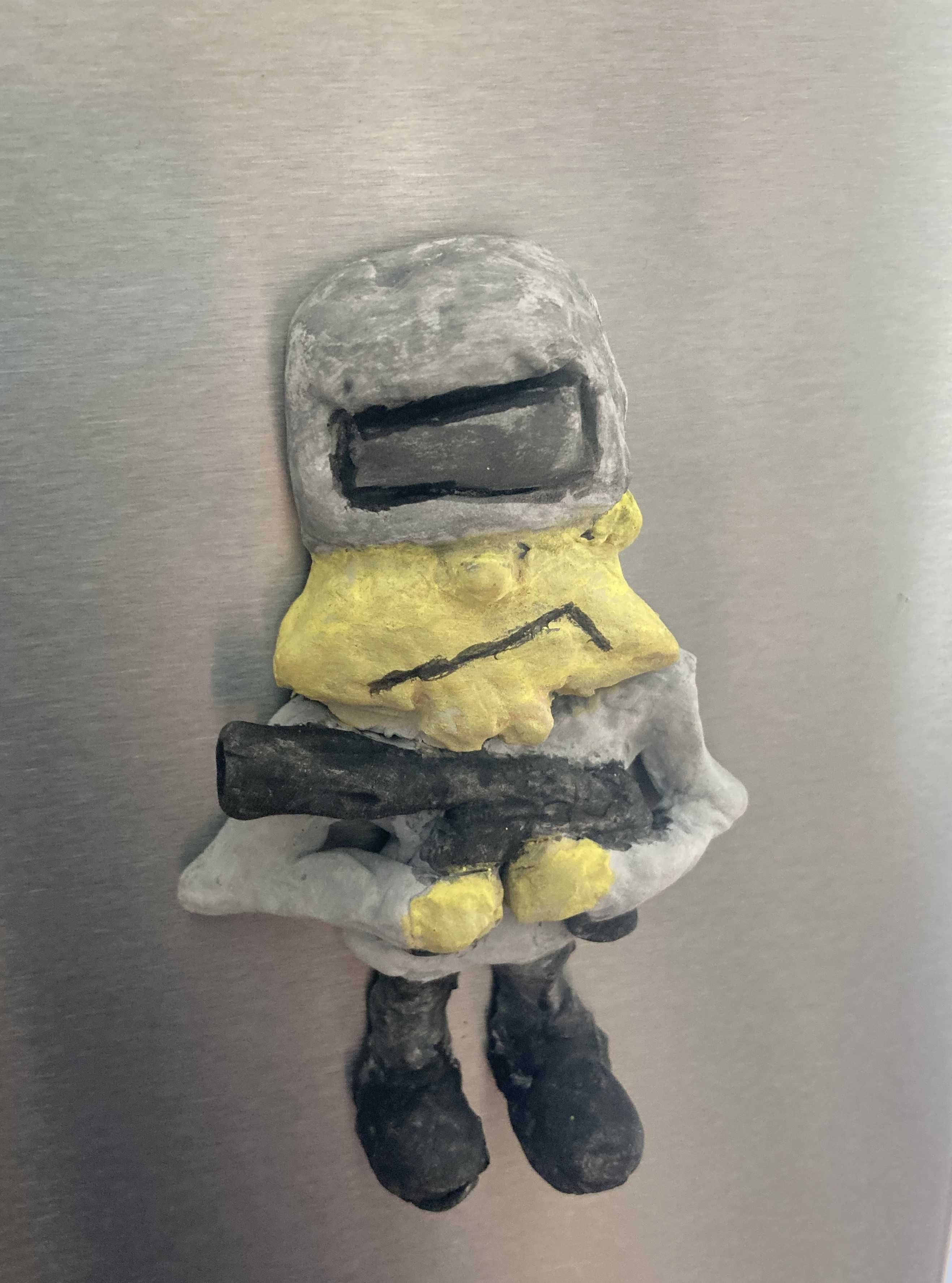 figurka magnes "Kapitan Bomba"