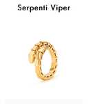 Кольцо змея Bulgari Serpenti оригинал Булгари золото каблучка Ring