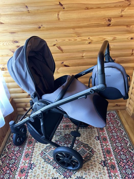 Візочок/коляска Anex 2023(люлька+ прогулянковий блок)