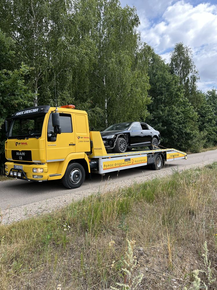 Pomoc Drodowa 24/7 Laweta Holowanie Transport Maszyn Mobilny Mechanik