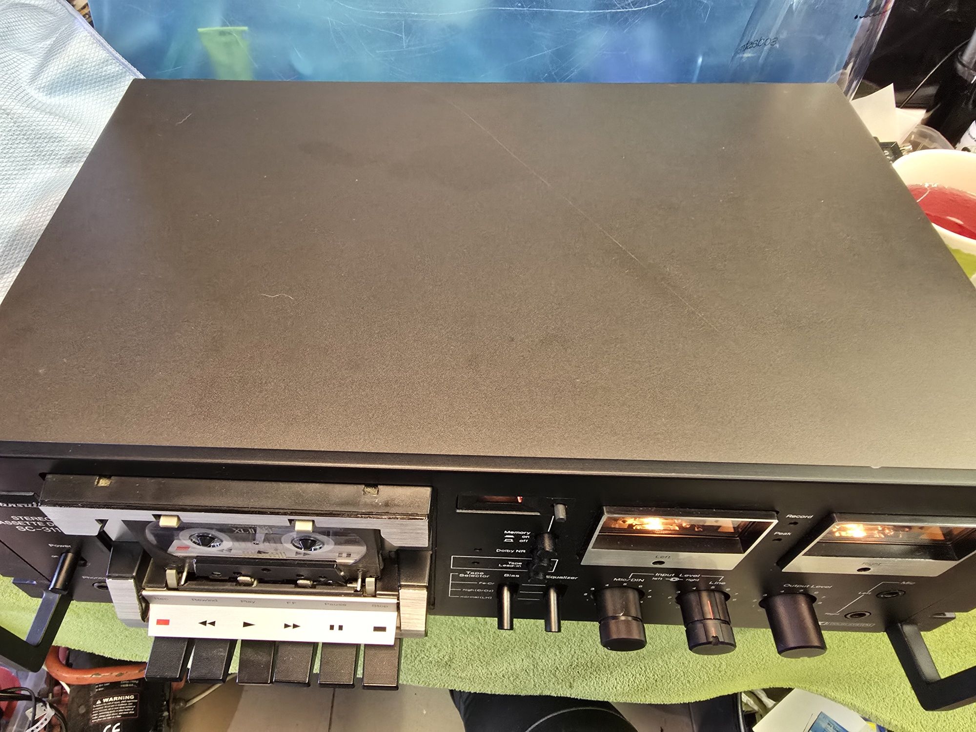 SANSUI SC-3110 magnetofon deck stereo vintage.