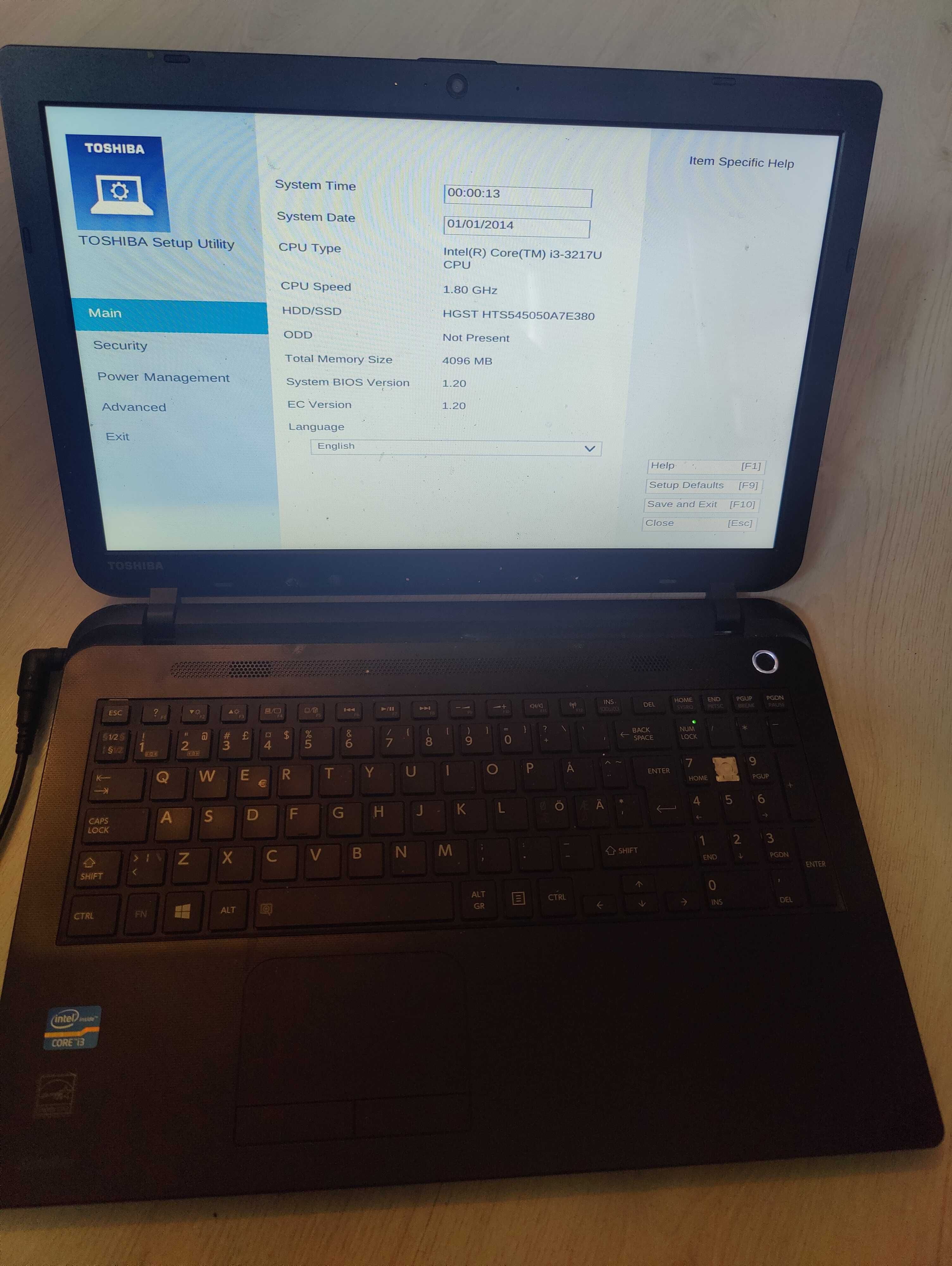 Toshiba c50 без зарядки