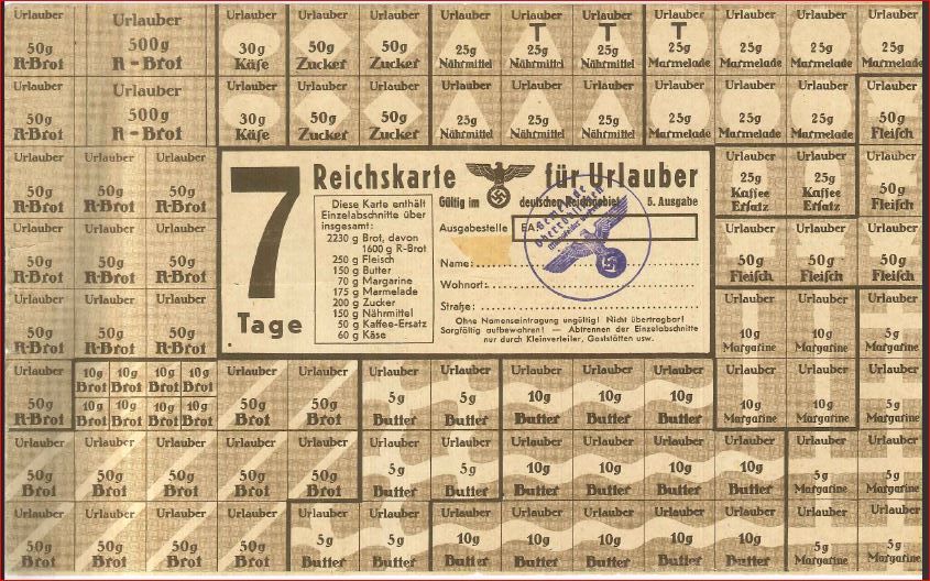 7 Tage Reichskarte für Urlauber 5. Ausgabe