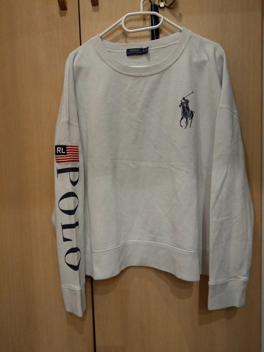 bluza crewneck  Ralph Lauren oversize