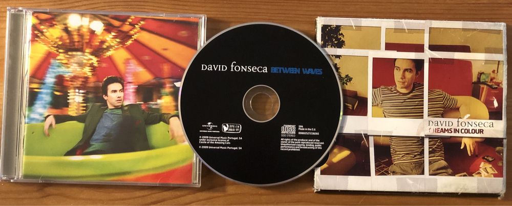 CDs duplos, singles, importados