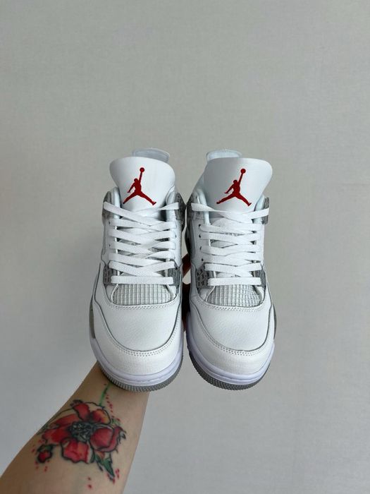 Кросівки Nike Air Jordan 4 Retro White Oreo (36-45)