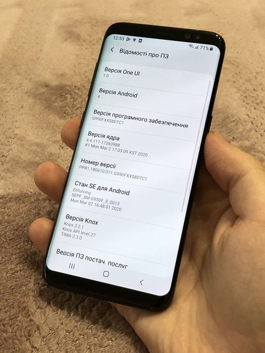 Флагман Телефон Samsung Galaxy S8 4/64Gb NFC Телефон Легенда