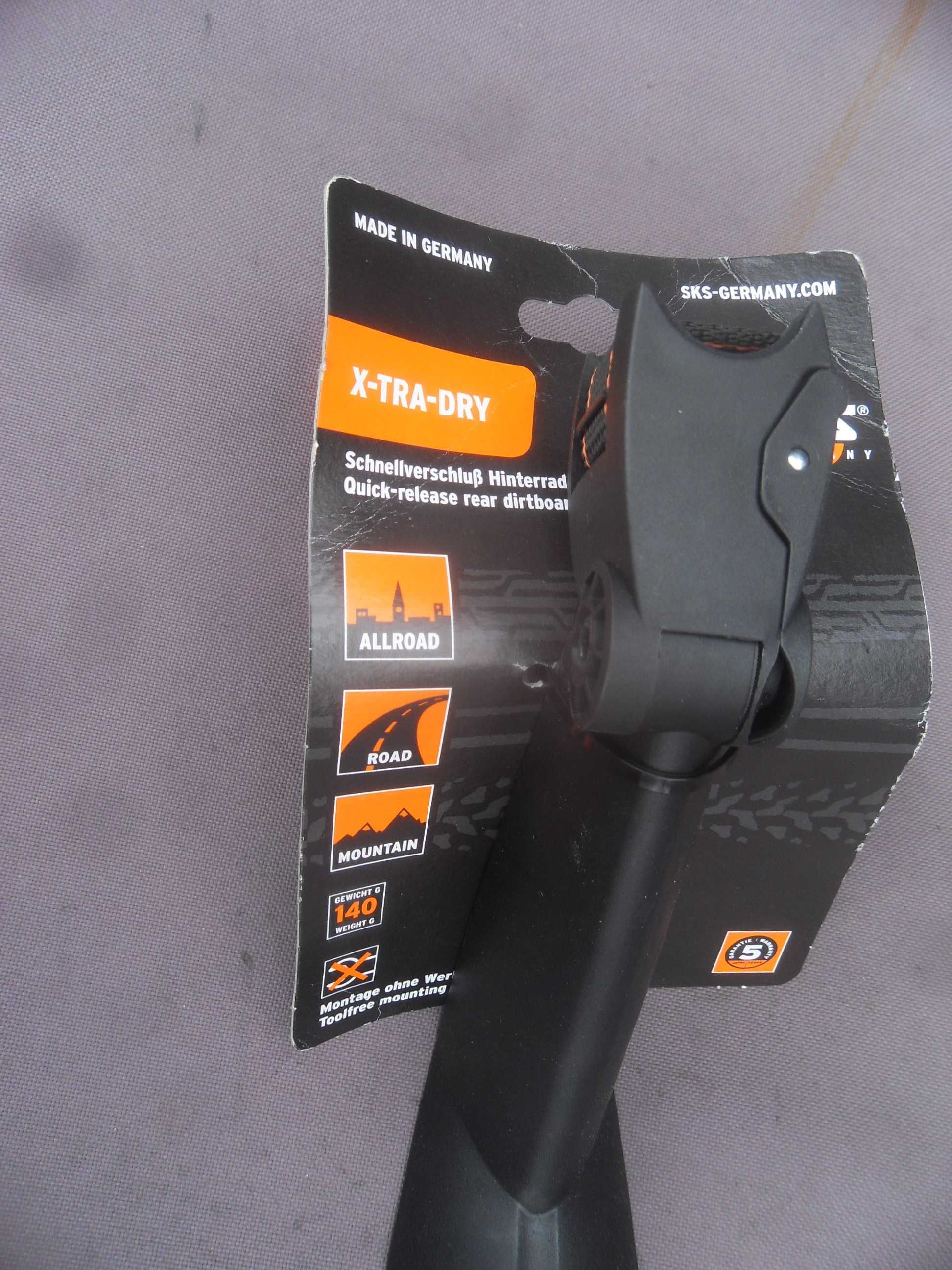 SKS X3 TRA-DRY błotnik tylny regulowany MTB/Enduro Polecam