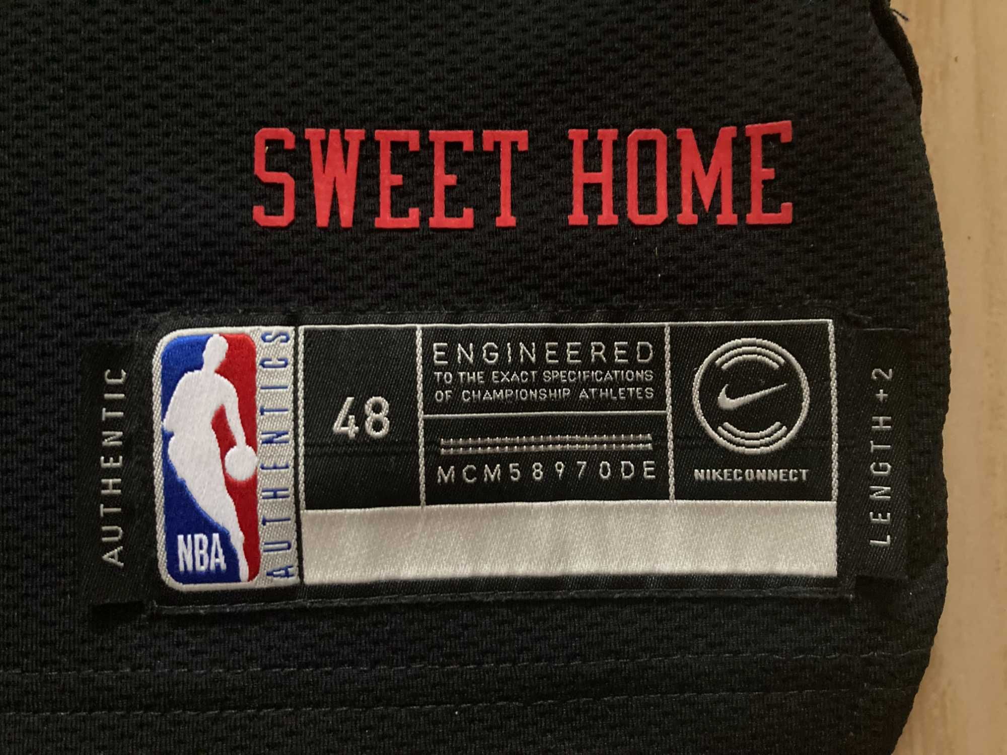 Майка баскетбольная, джерси Nike Authentic Jersey. L размер