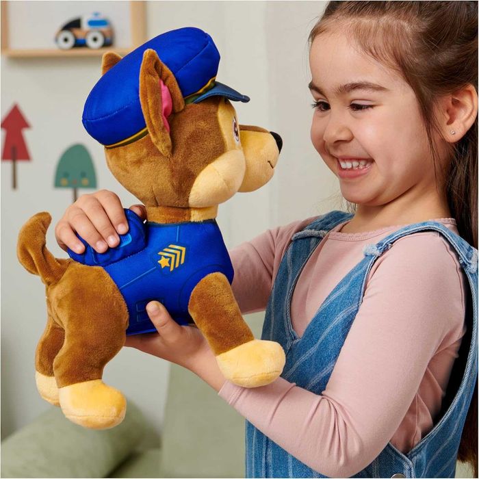Інтерактивний Чейз Paw Patrol Talking Chase Interactive Plush Гонщик